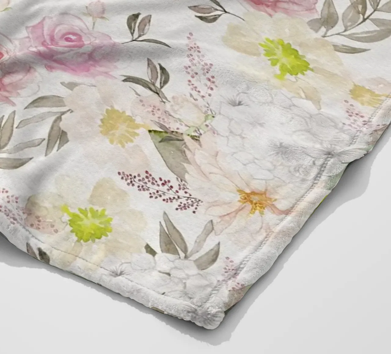 Danza circolare dei fiori in primavera coperta in pile da CalliLetters