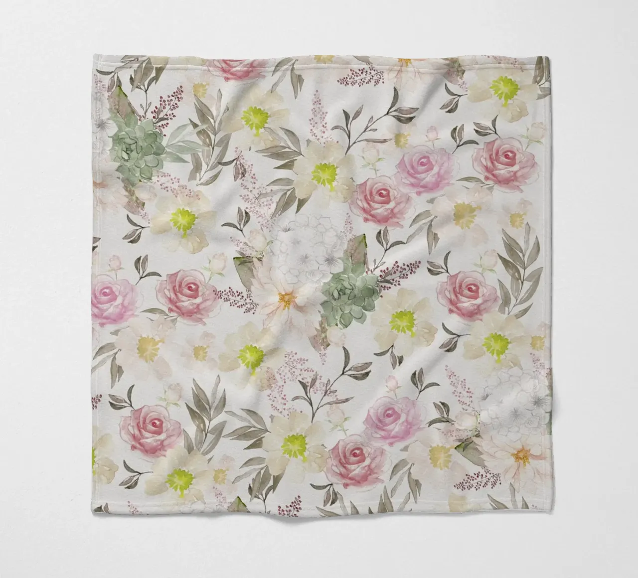 Danza circolare dei fiori in primavera coperta in pile da CalliLetters