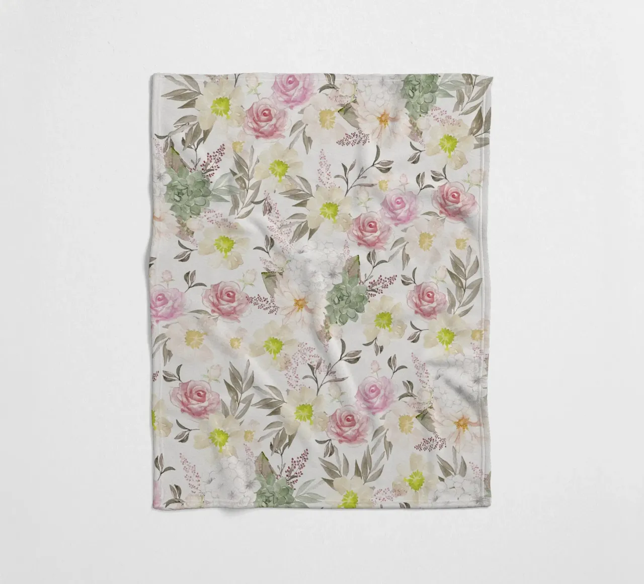 Danza circolare dei fiori in primavera coperta in pile da CalliLetters