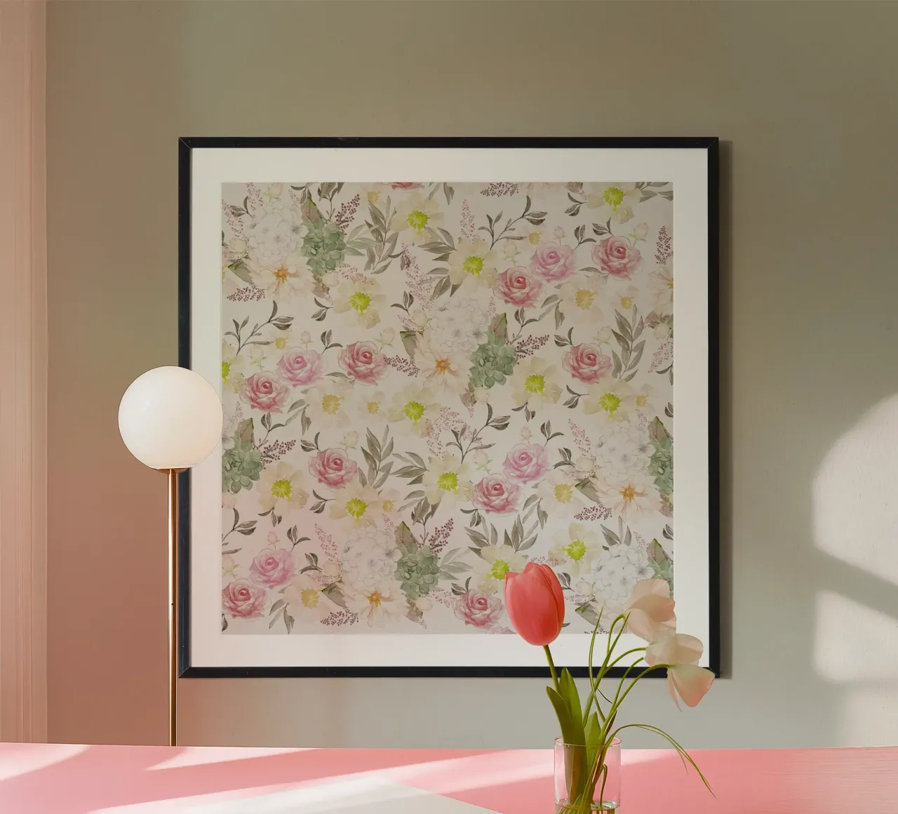 Danza circolare dei fiori in primavera carta hahnemühle da CalliLetters
