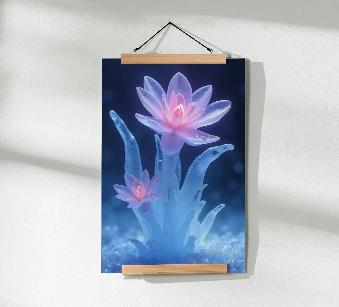 Frozen Lotus carta hahnemühle da Hai Maivory