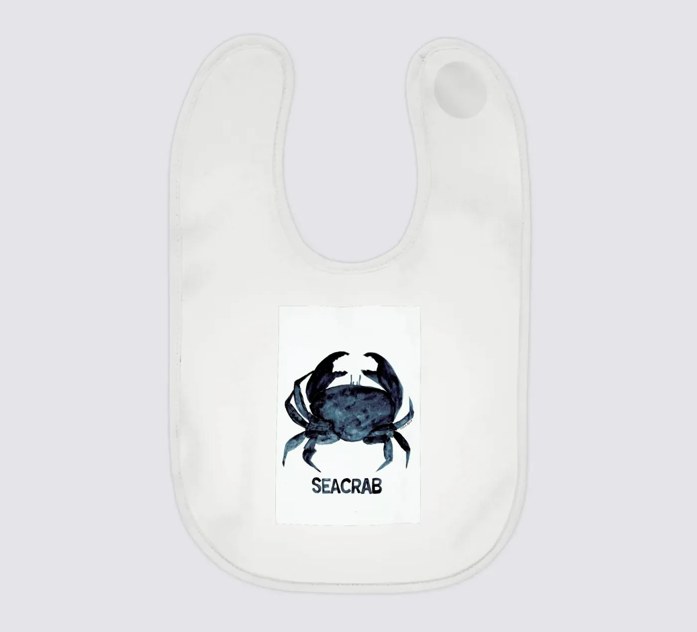 Seacrab baby bib by Nathys_illustration