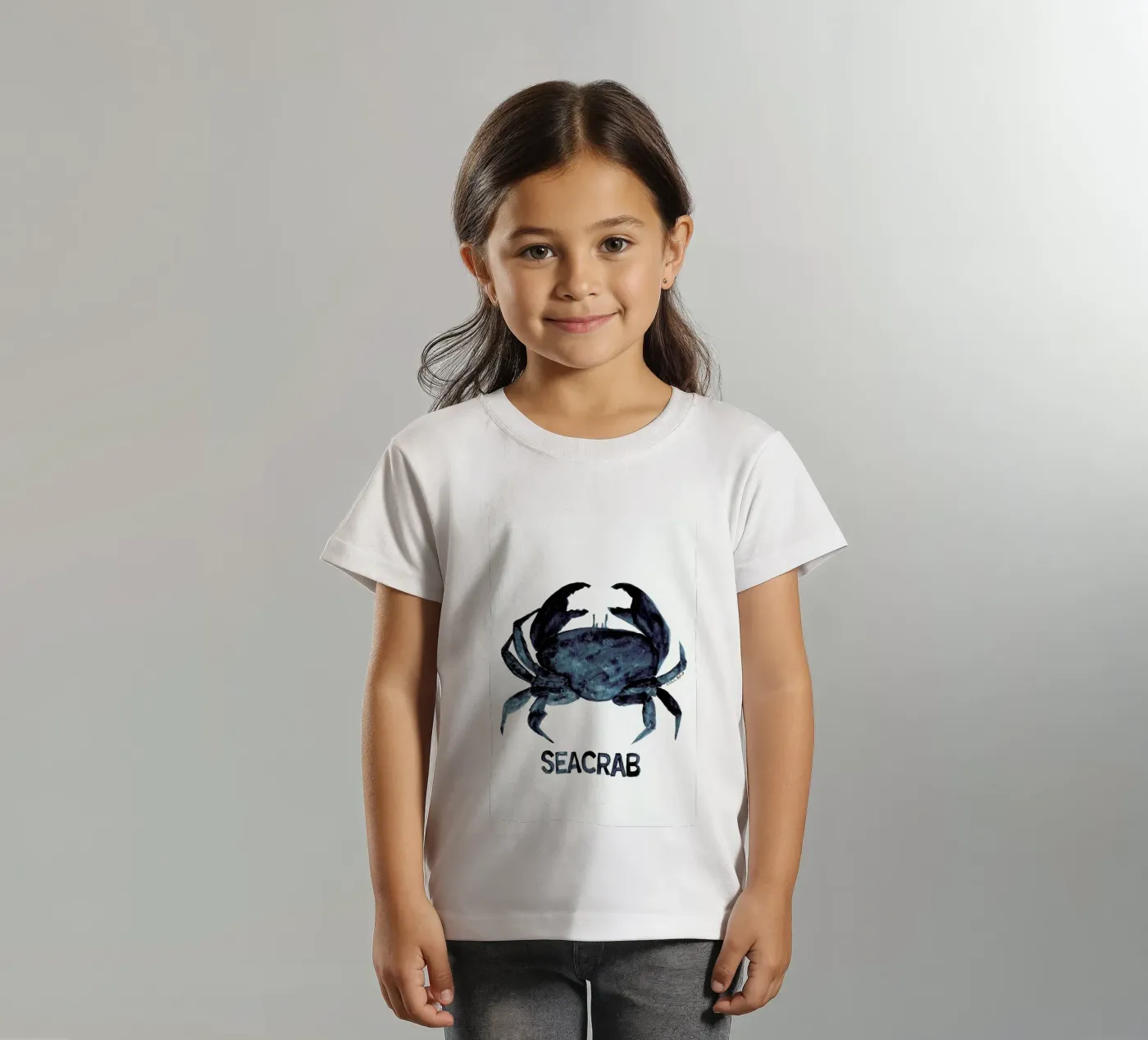 Seacrab kinder t-shirt van Nathys_illustration