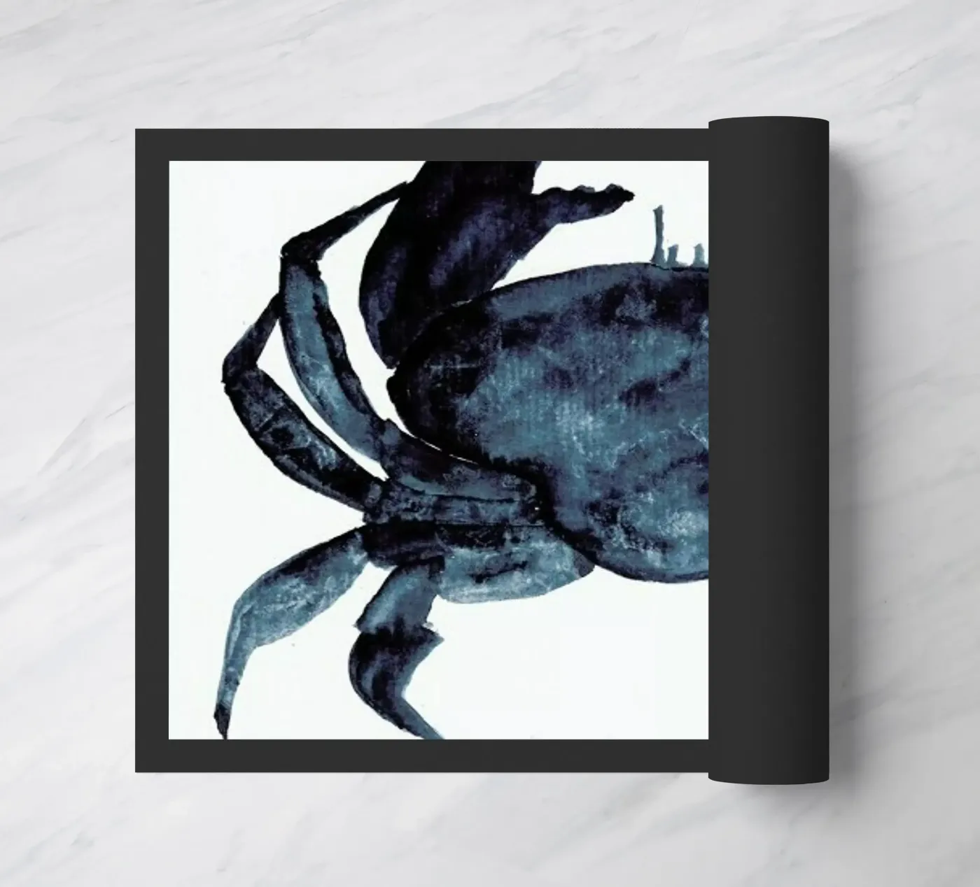 Seacrab deurmat van Nathys_illustration