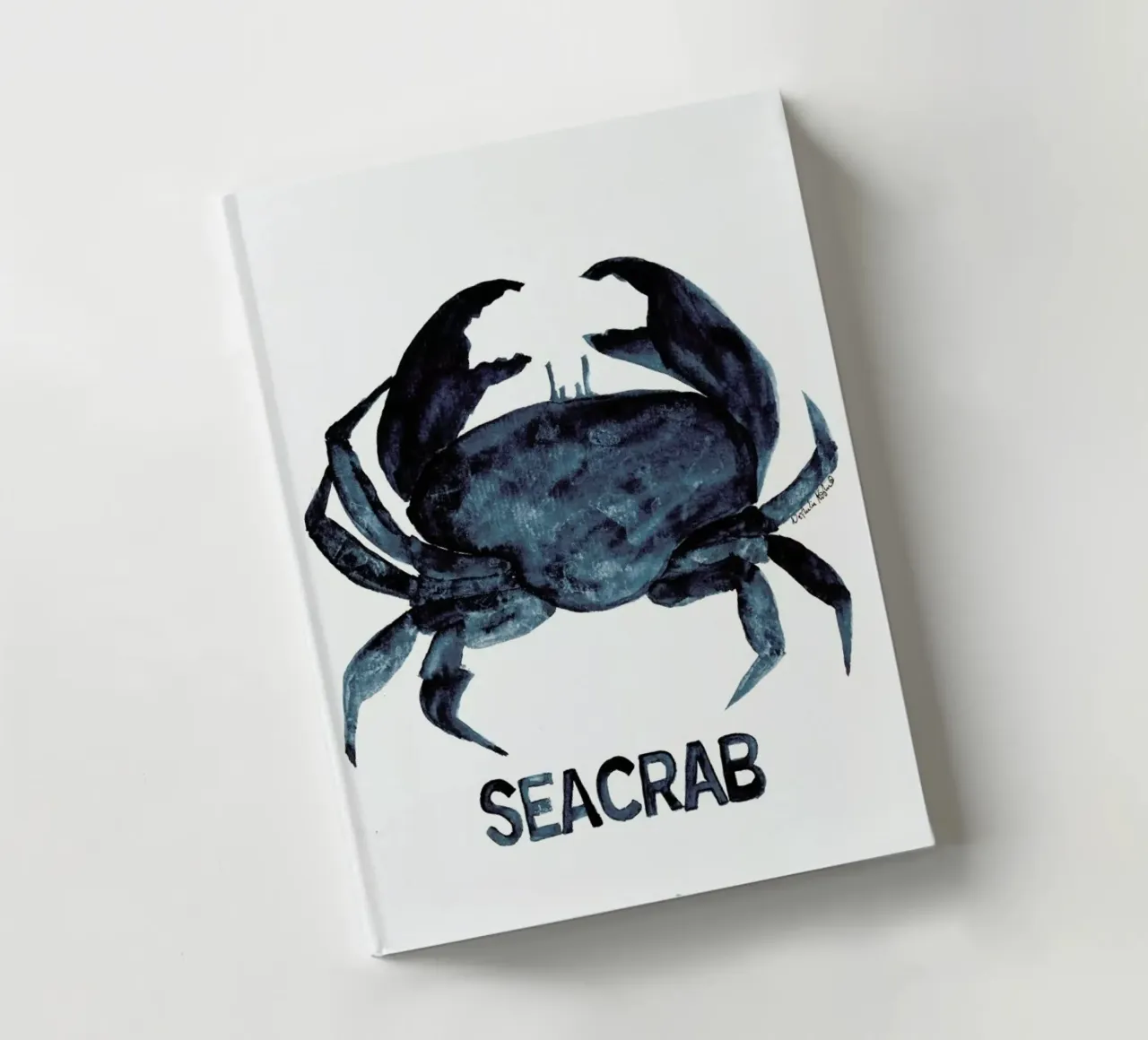 Seacrab notebook by Nathys_illustration