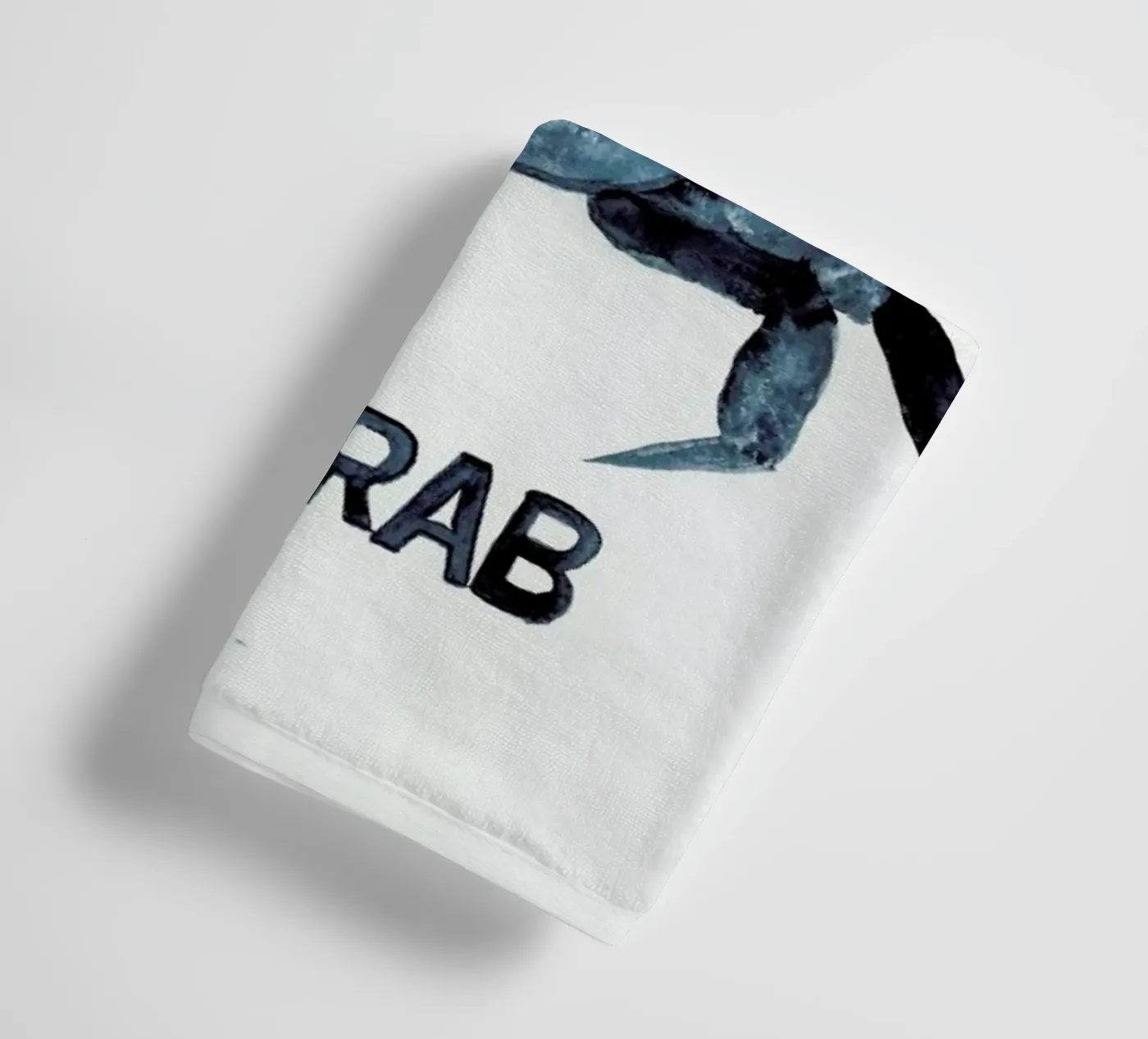 Seacrab towel by Nathys_illustration