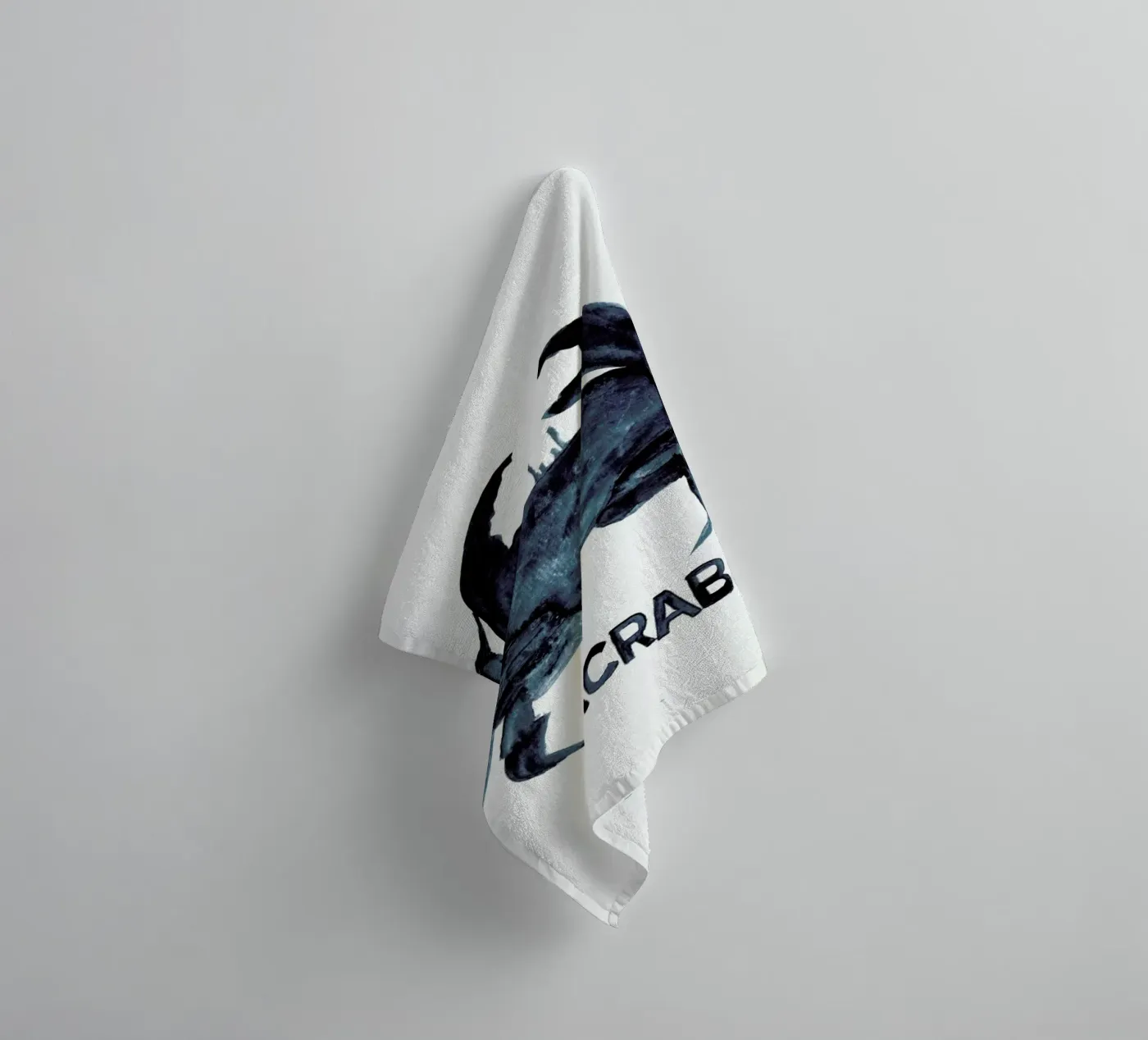 Seacrab towel by Nathys_illustration