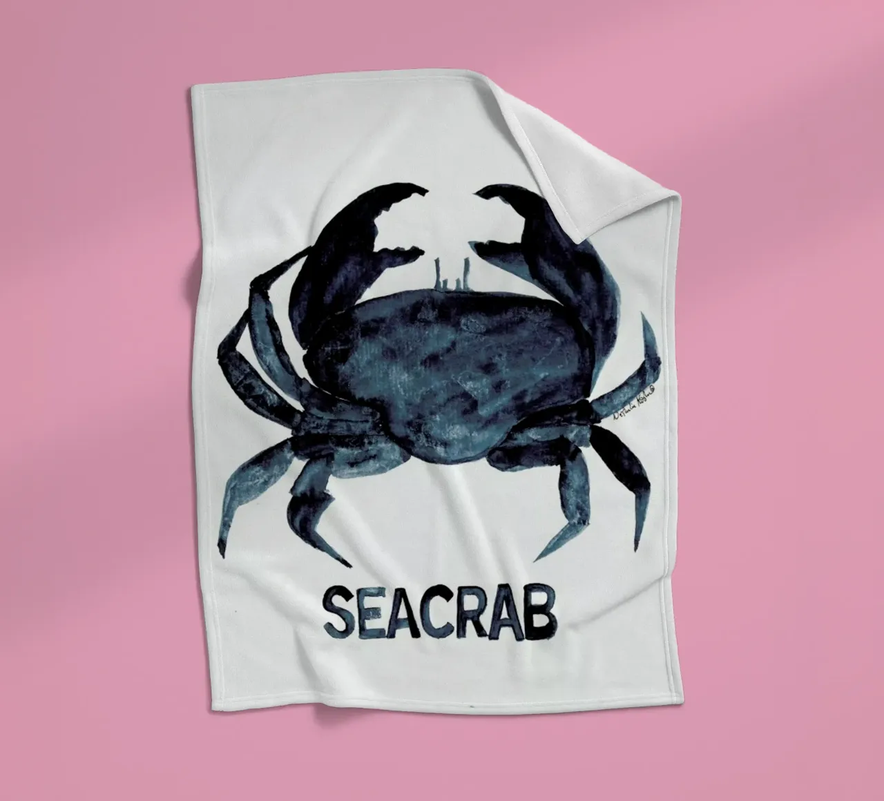 Seacrab Fleecedecke von Nathys_illustration