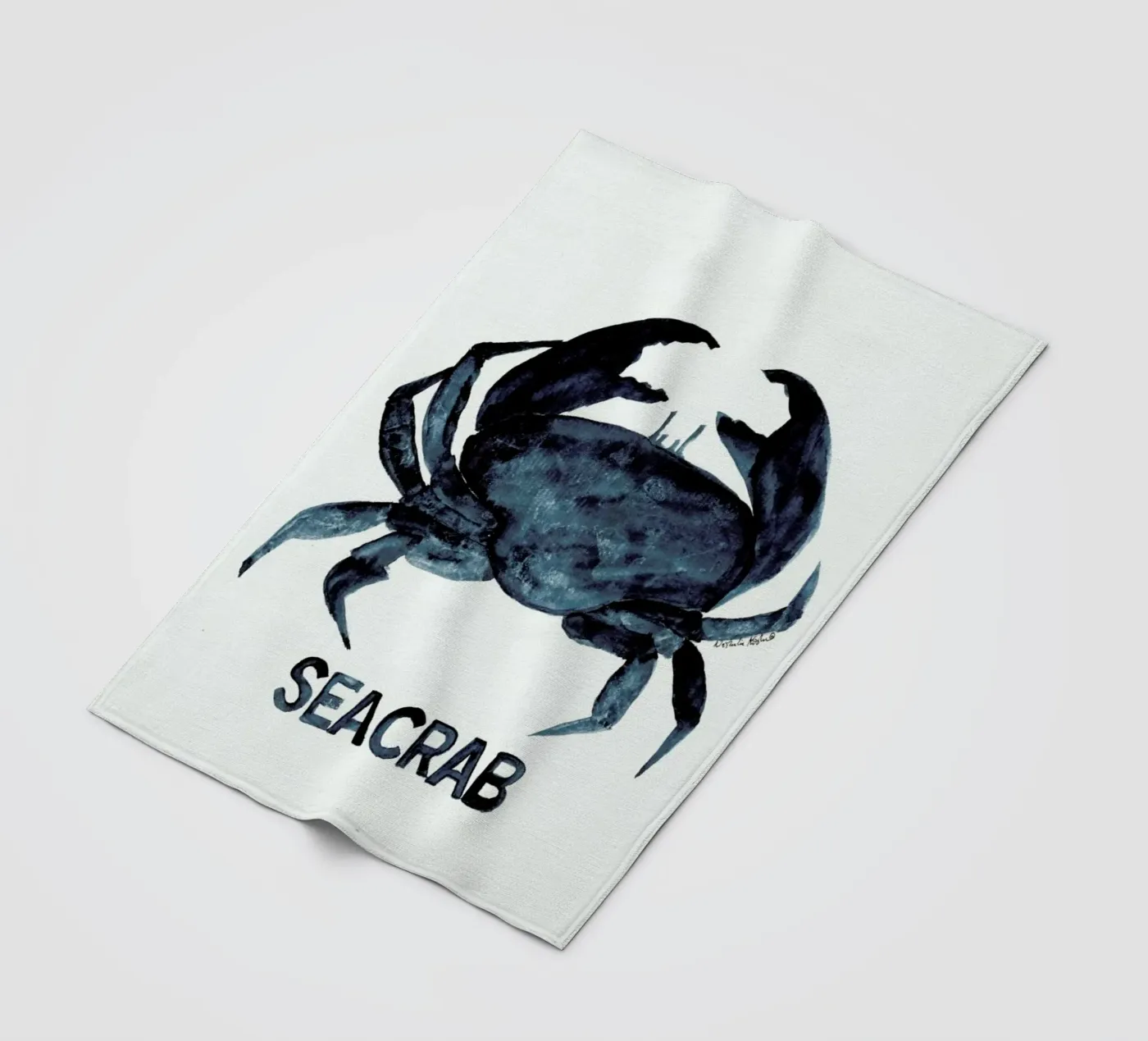 Seacrab Fleecedecke von Nathys_illustration