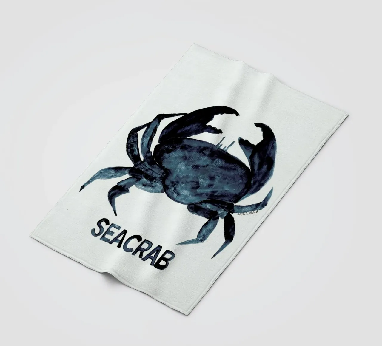 Seacrab Fleecedecke von Nathys_illustration