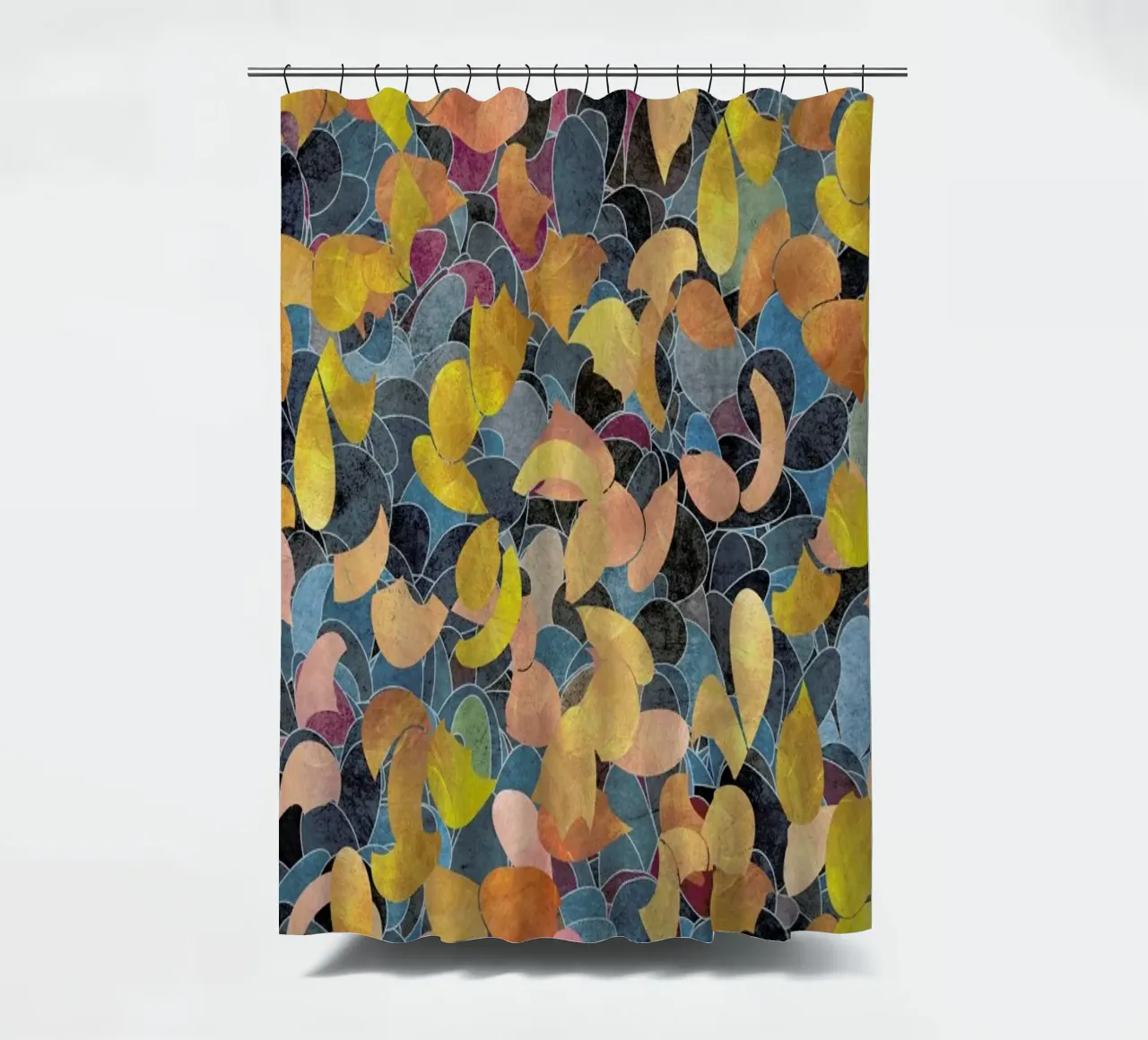 A Shiny Path 1 shower curtain by Angelo Cerantola