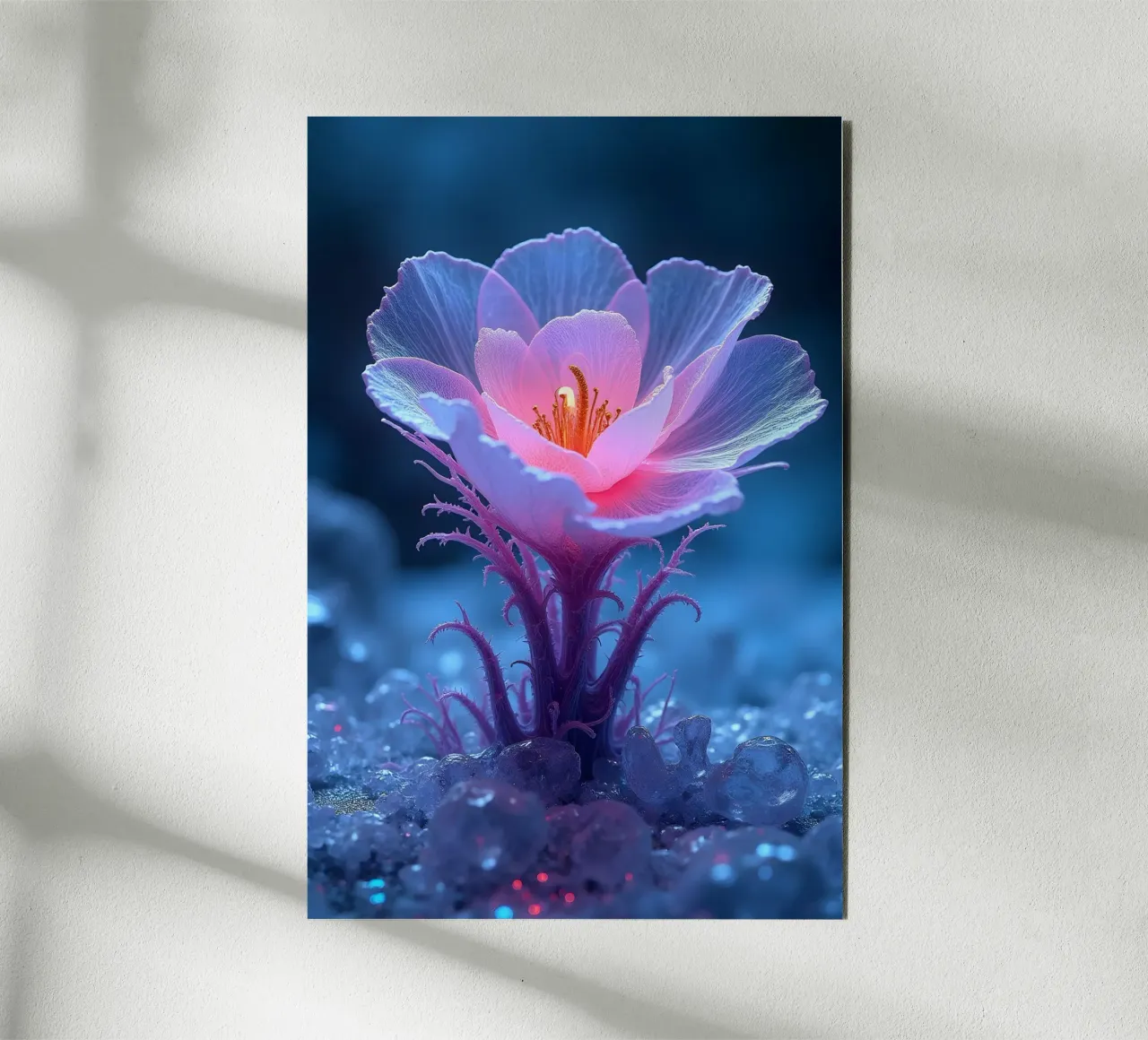 Frozen Anemone alluminio dibond da Hai Maivory