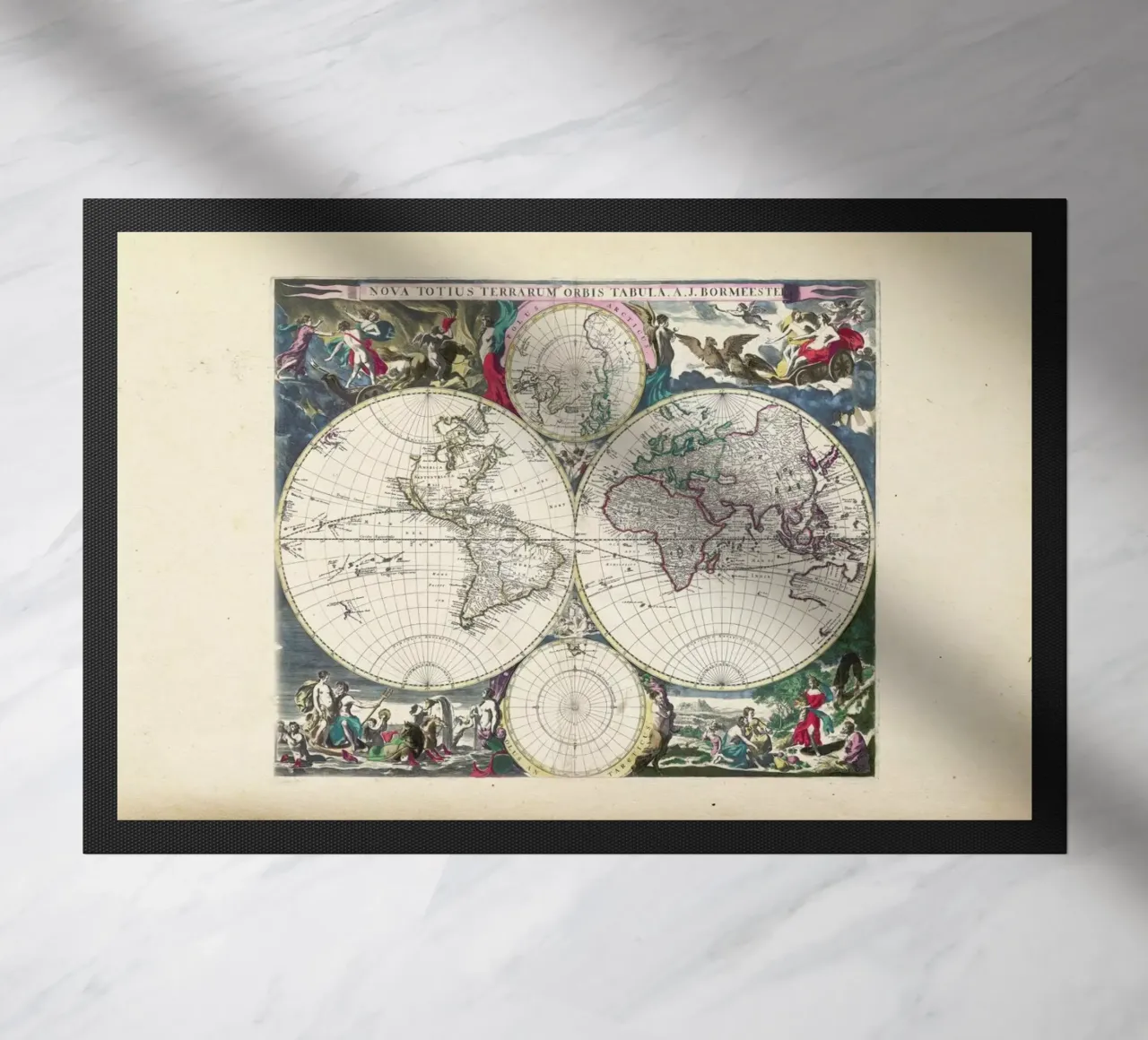 Bormeester Map Of The World zerbino da Artokoloro Quint Lox Ltd