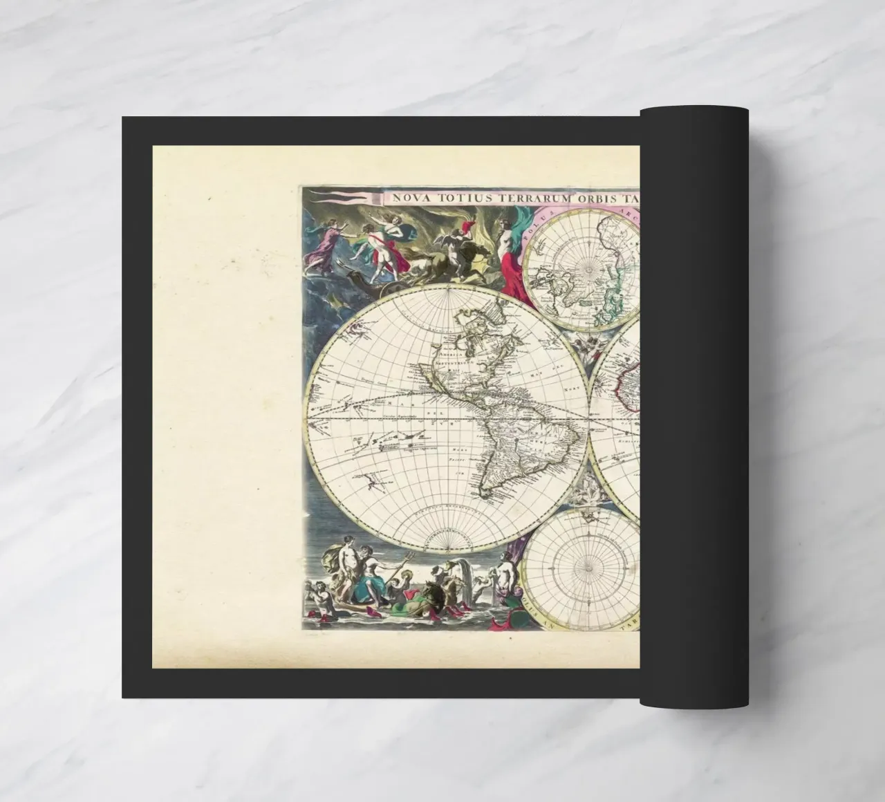 Bormeester Map Of The World zerbino da Artokoloro Quint Lox Ltd