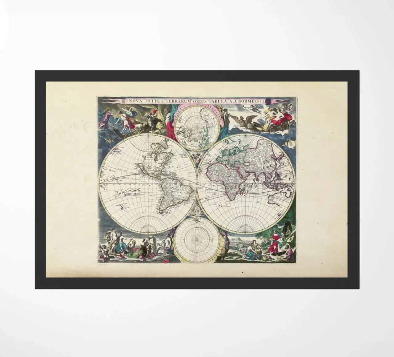Bormeester Map Of The World zerbino da Artokoloro Quint Lox Ltd