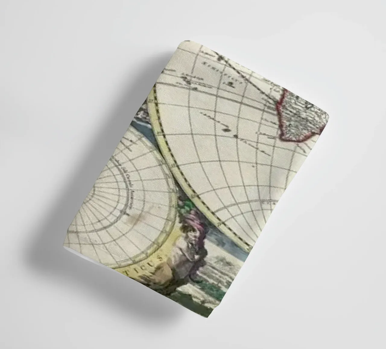 Bormeester Map Of The World asciugamano da bagno da Artokoloro Quint Lox Ltd