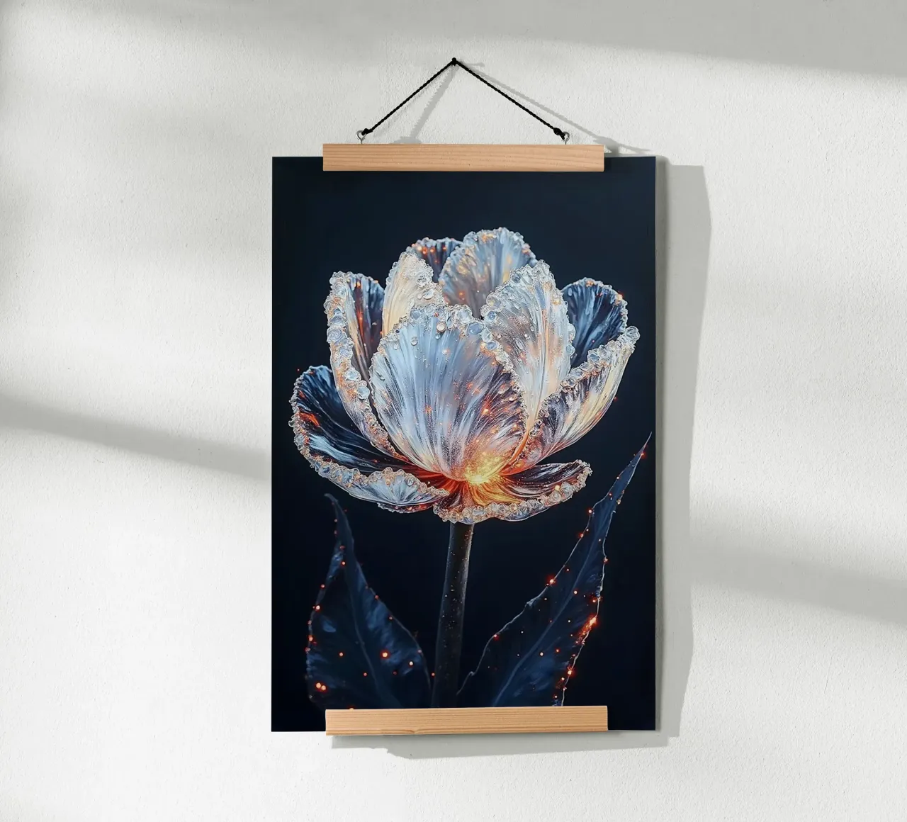 Tulip of Fire and Ice carta hahnemühle da Hai Maivory
