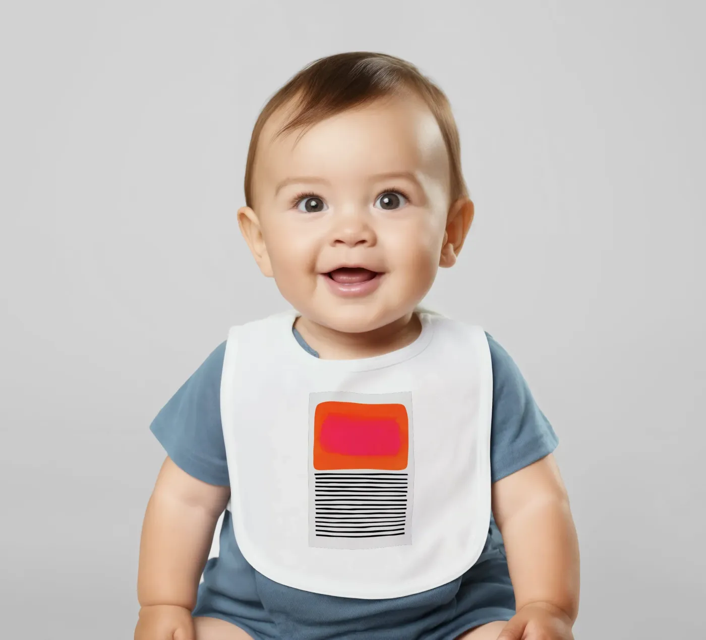 Sunset Ripples Babylätzchen von Fox & Velvet