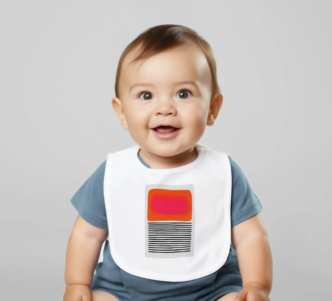 Sunset Ripples Babylätzchen von Fox & Velvet