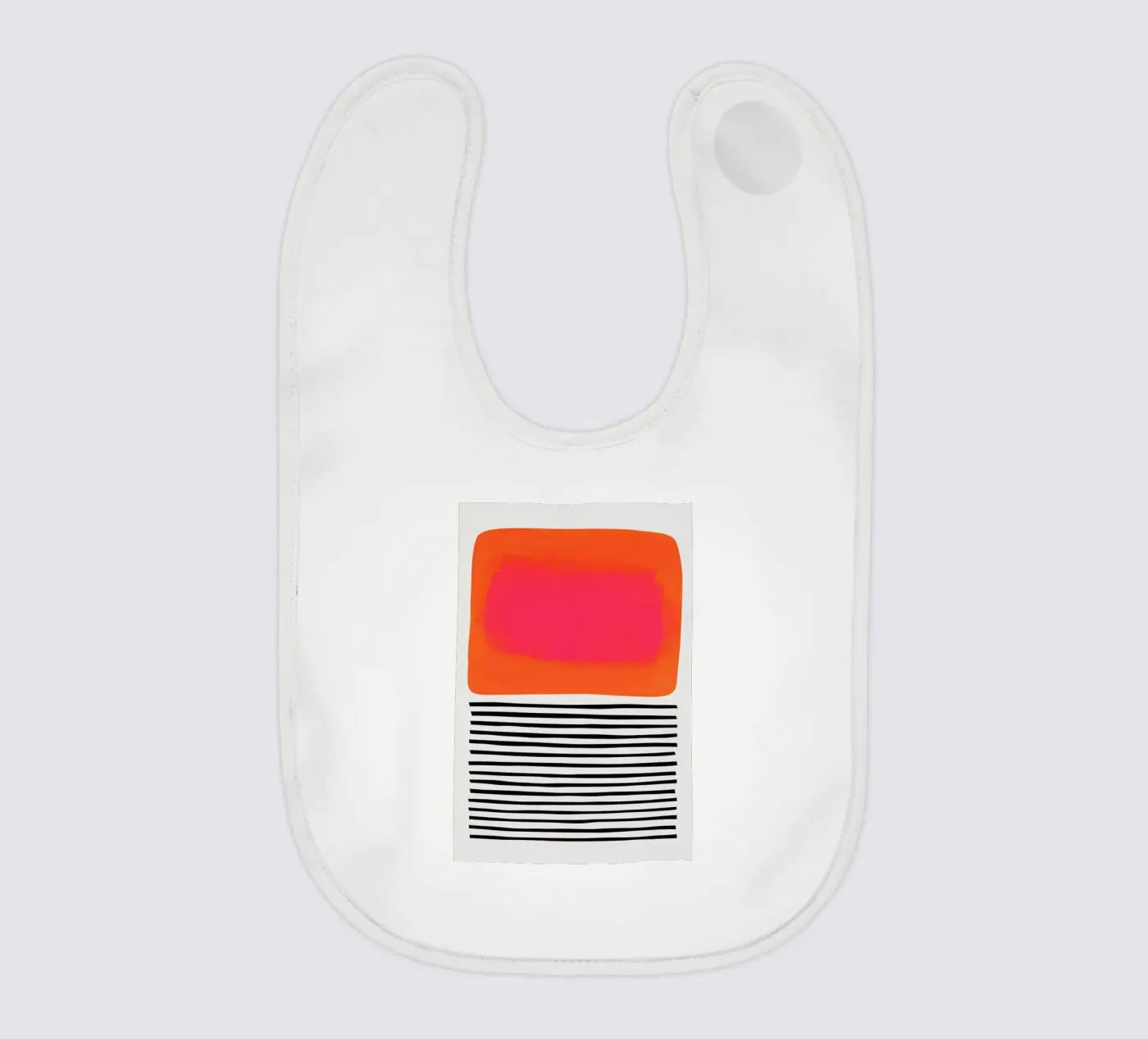 Sunset Ripples baby bib by Fox & Velvet