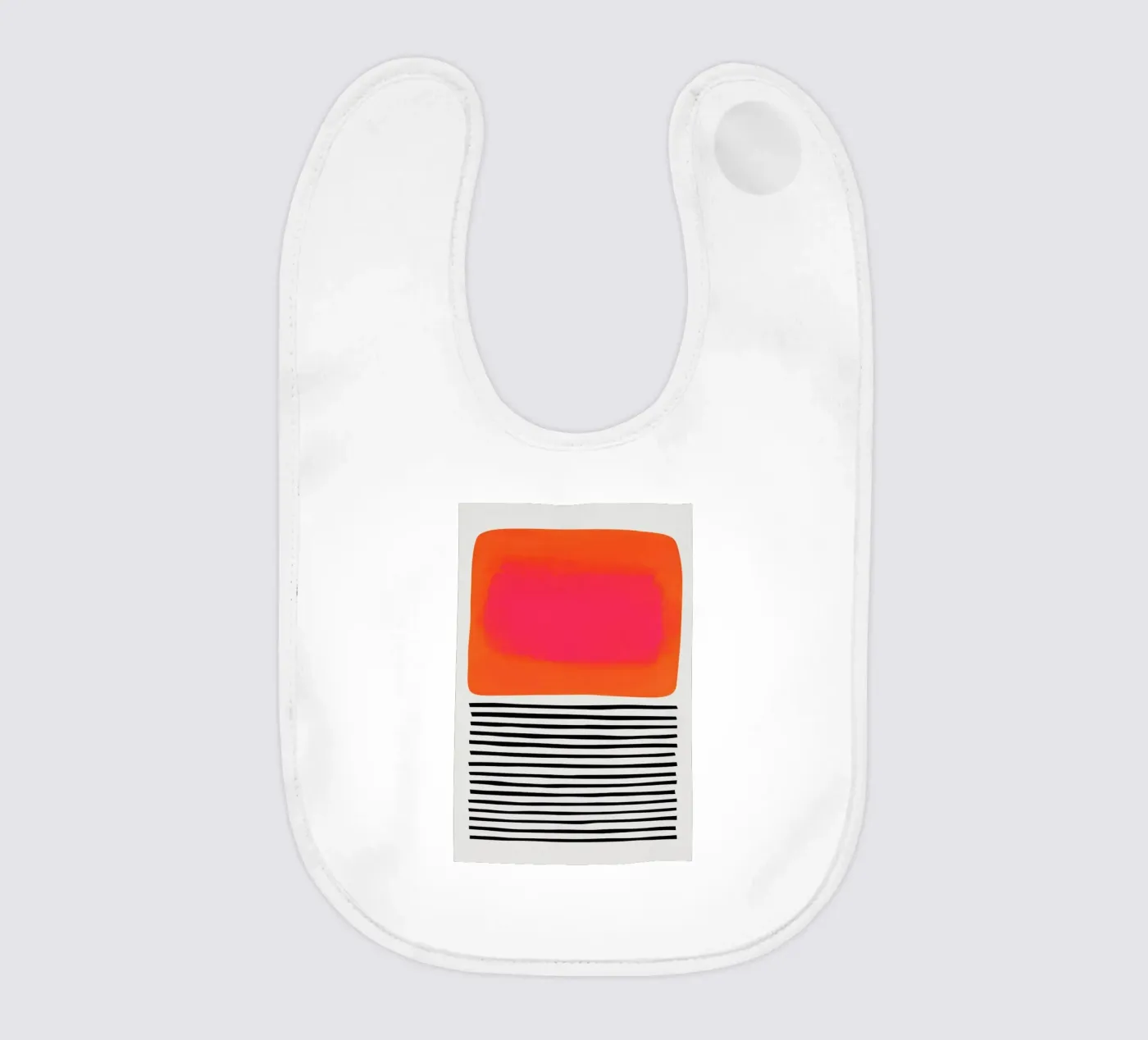 Sunset Ripples baby bib by Fox & Velvet