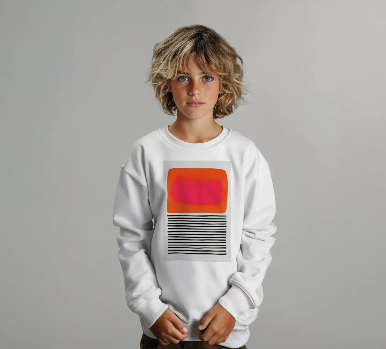 Sunset Ripples sweat enfant de Fox & Velvet