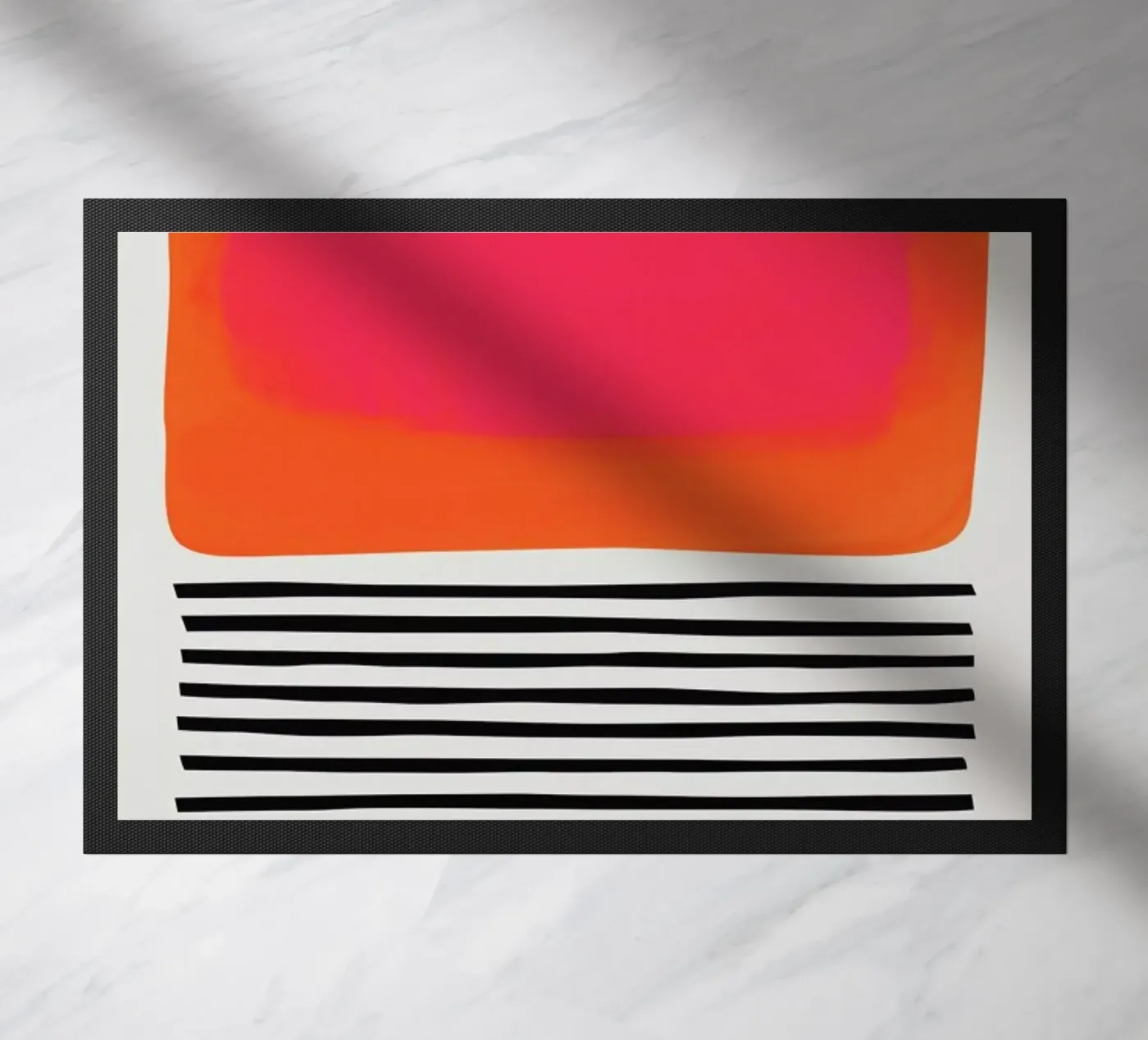 Sunset Ripples deurmat van Fox & Velvet