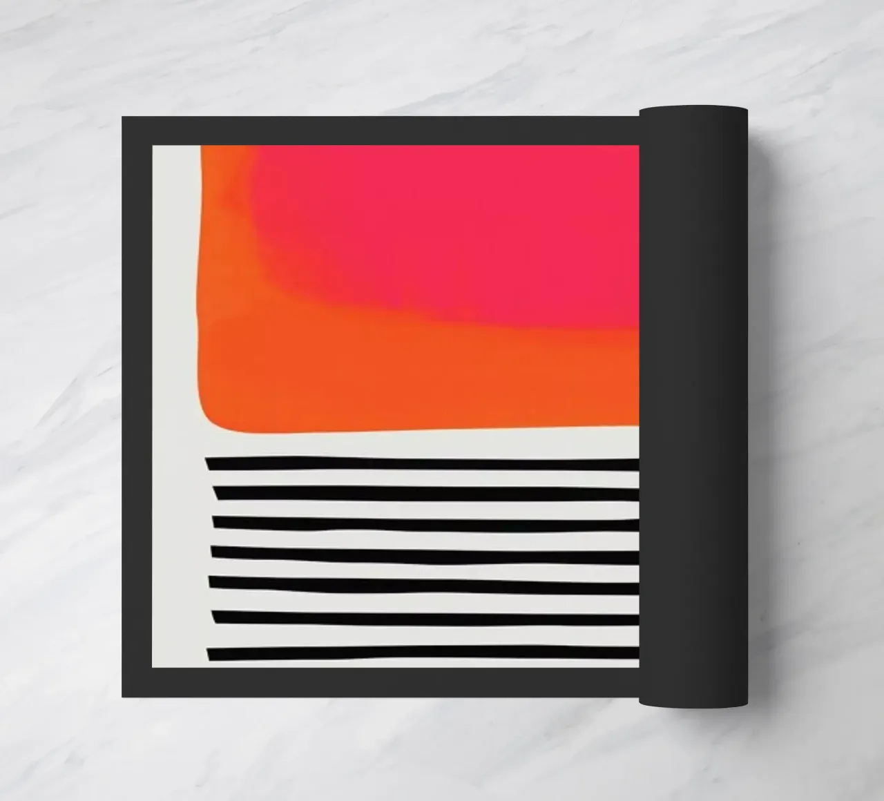 Sunset Ripples doormat by Fox & Velvet