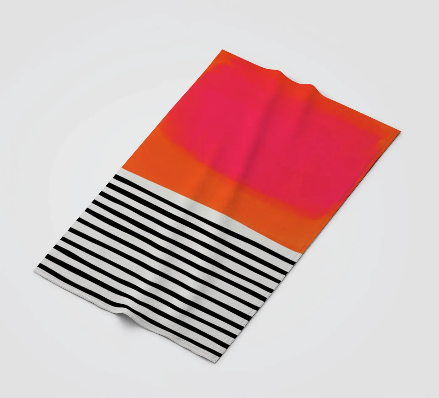 Sunset Ripples Fleecedecke von Fox & Velvet