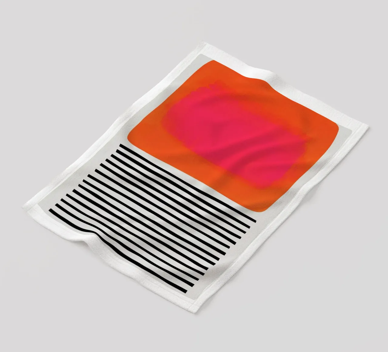 Sunset Ripples Fleecedecke von Fox & Velvet