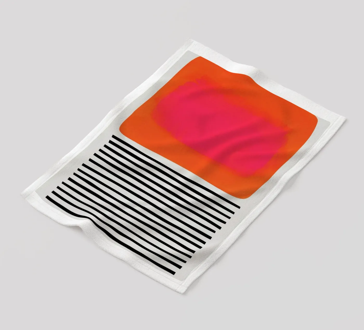 Sunset Ripples Fleecedecke von Fox & Velvet