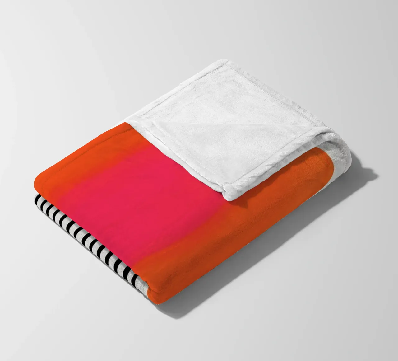 Sunset Ripples Fleecedecke von Fox & Velvet