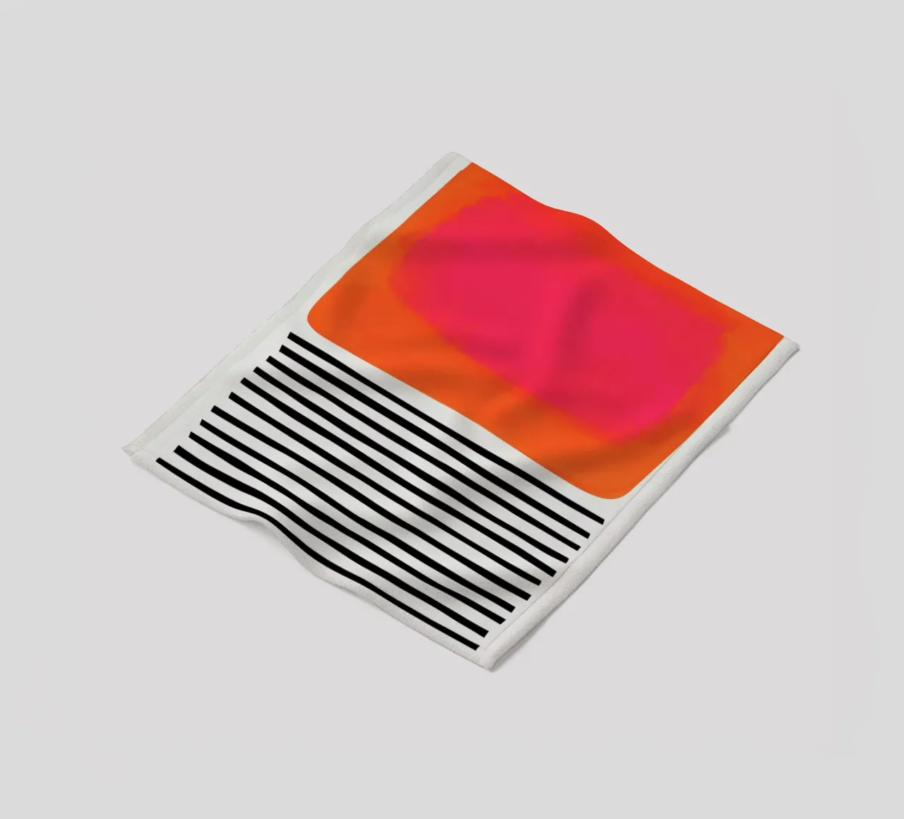 Sunset Ripples Fleecedecke von Fox & Velvet