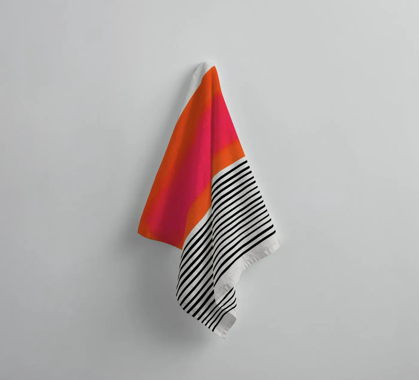 Sunset Ripples towel by Fox & Velvet