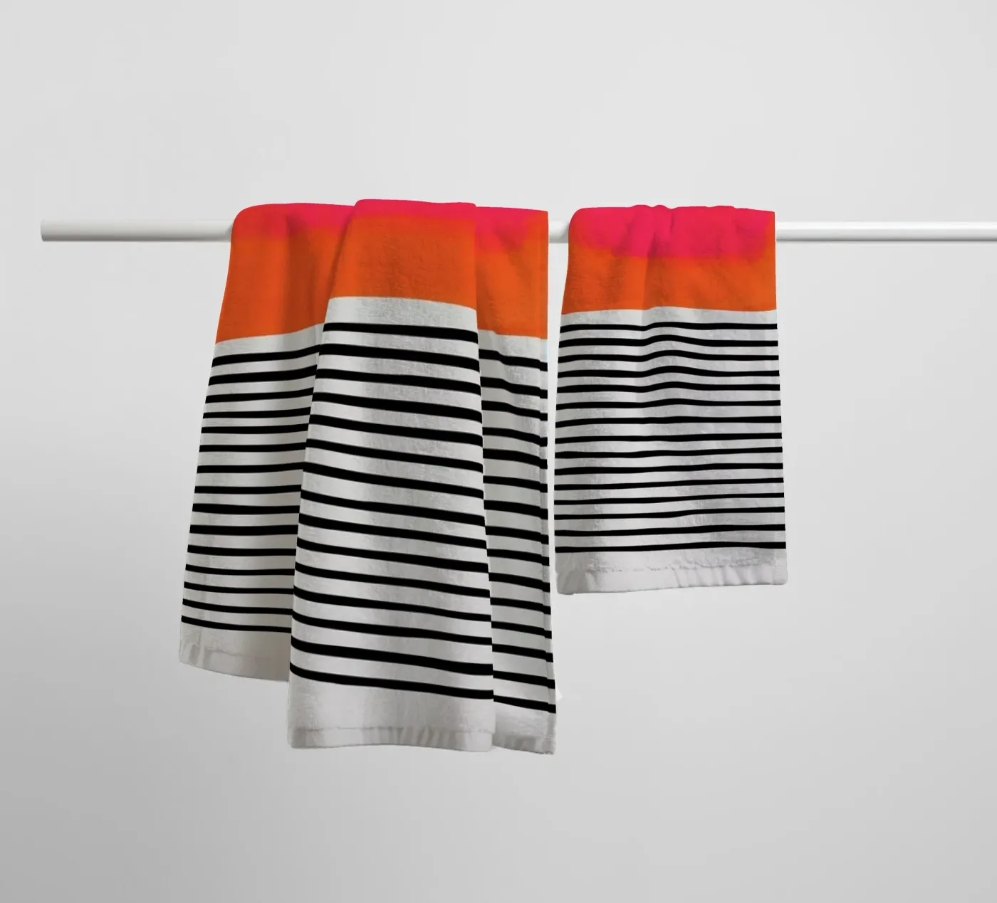 Sunset Ripples towel by Fox & Velvet