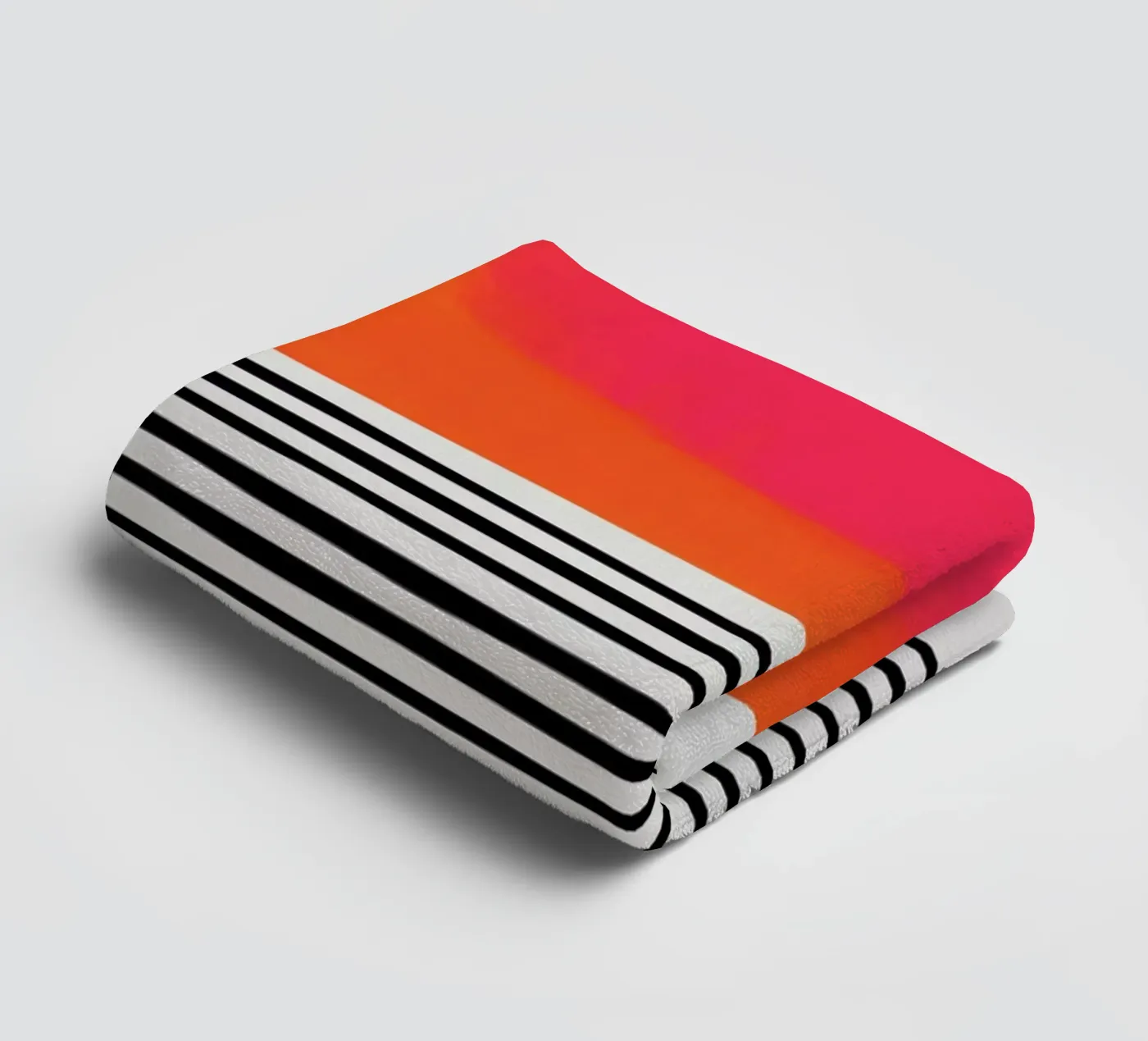 Sunset Ripples towel by Fox & Velvet