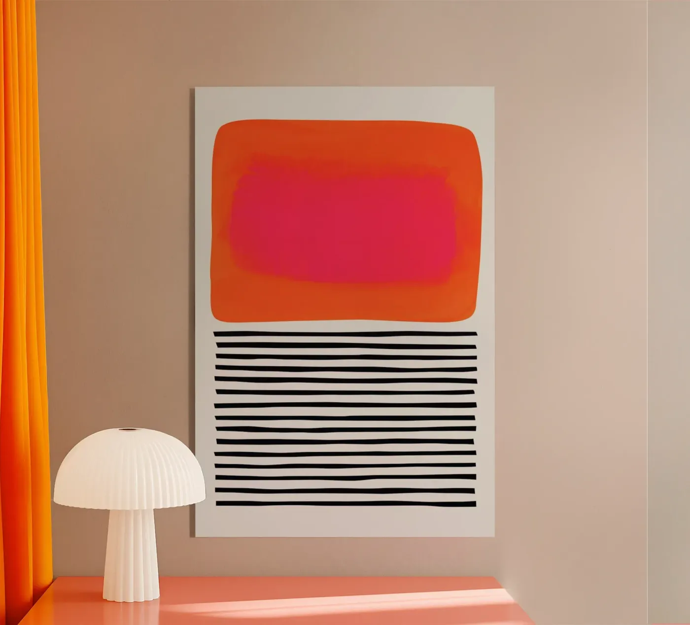 "Sunset Ripples" - Riassunto plexiglass da Fox & Velvet