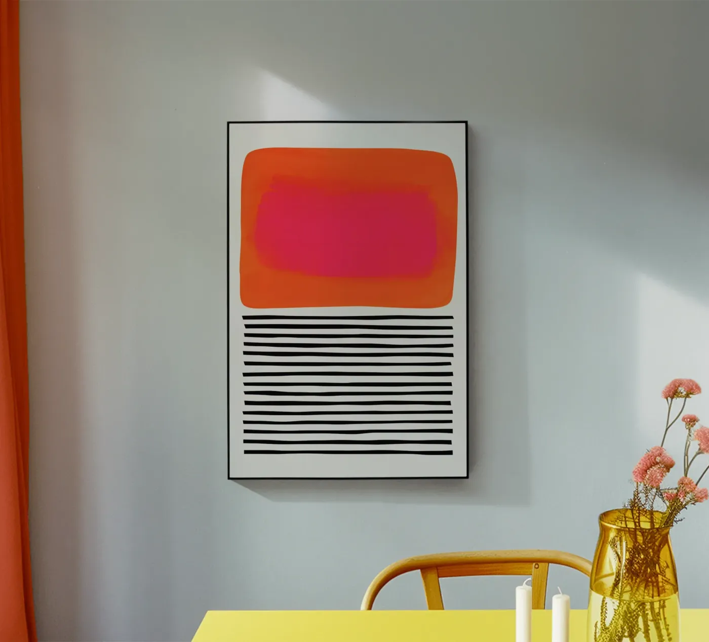Sunset Ripples acryl van Fox & Velvet