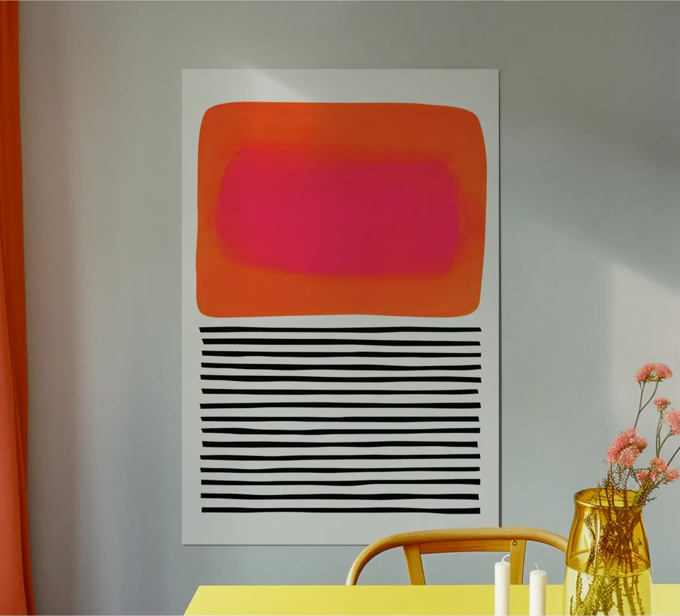 Sunset Ripples poster van Fox & Velvet