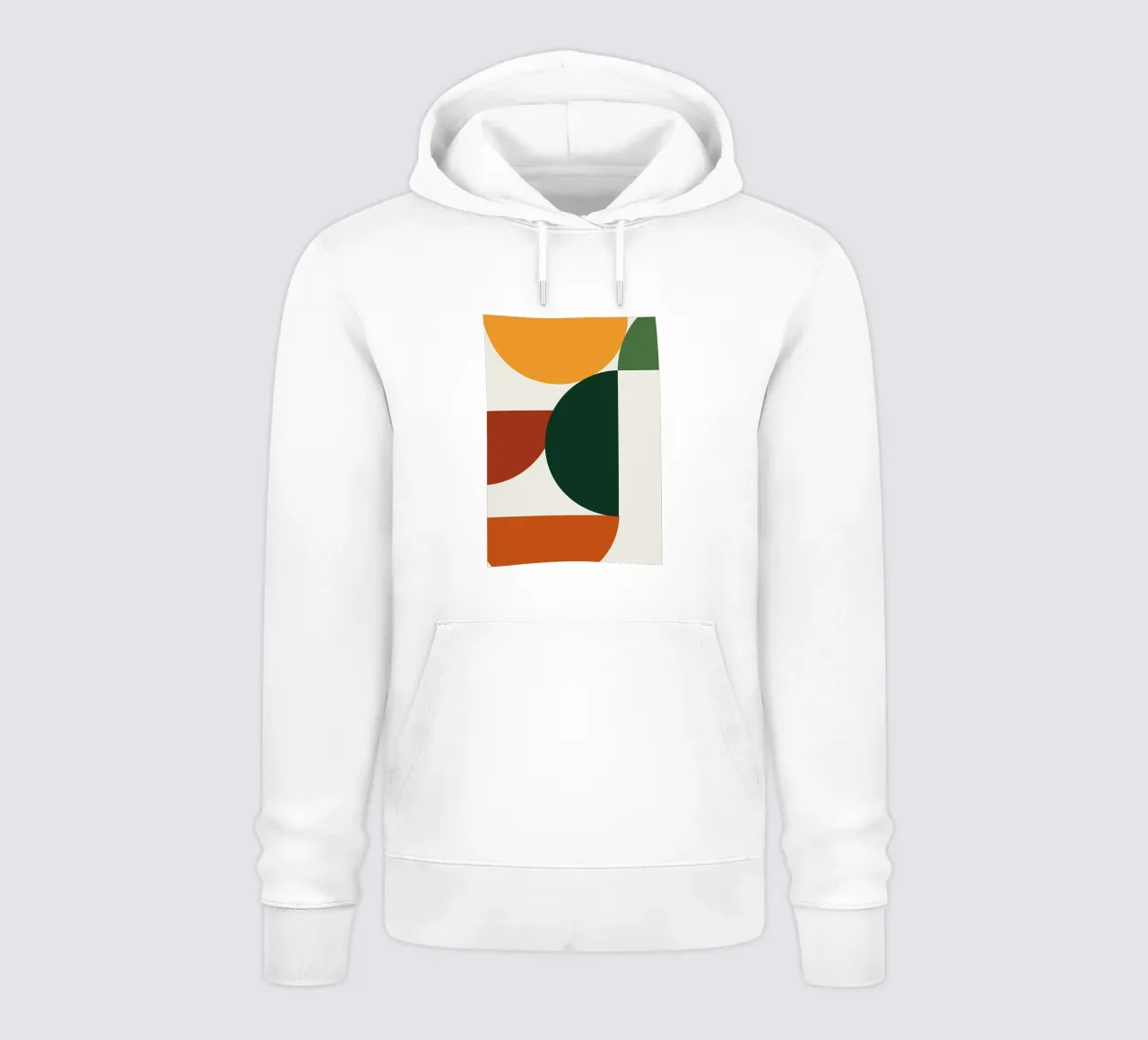 forme colore astratto felpa con cappuccio da Yeadon