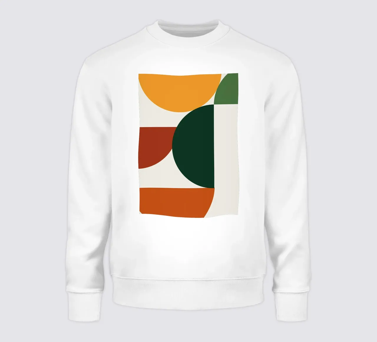 forme colore astratto felpa da Yeadon