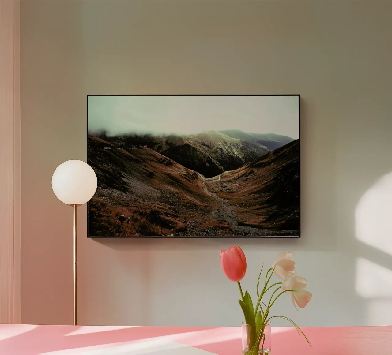 Mountains VIII plexiglass da Sebastian Hilgetag