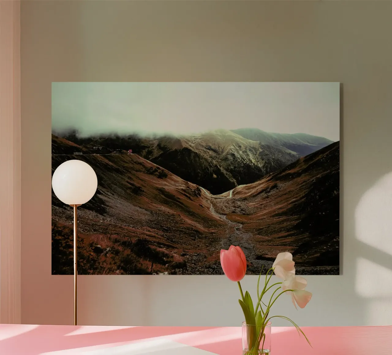 Mountains VIII plexiglass da Sebastian Hilgetag