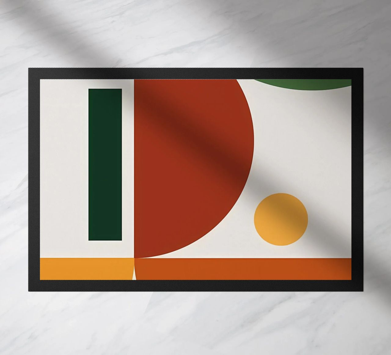 colore cerchio astratto zerbino da Yeadon