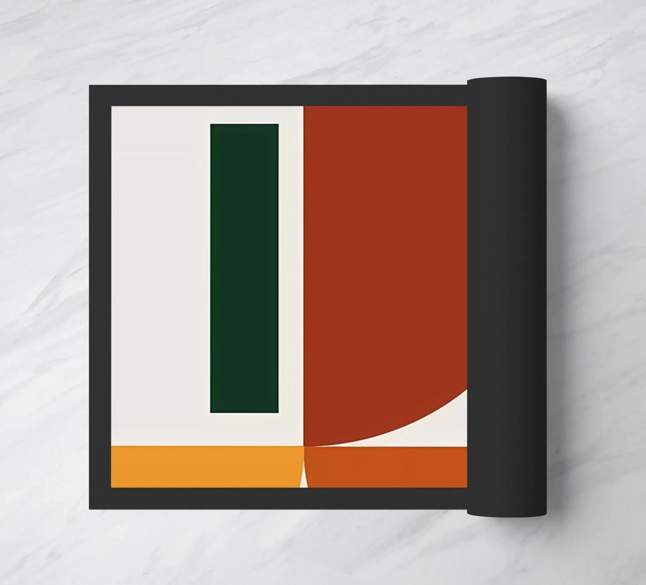 colore cerchio astratto zerbino da Yeadon