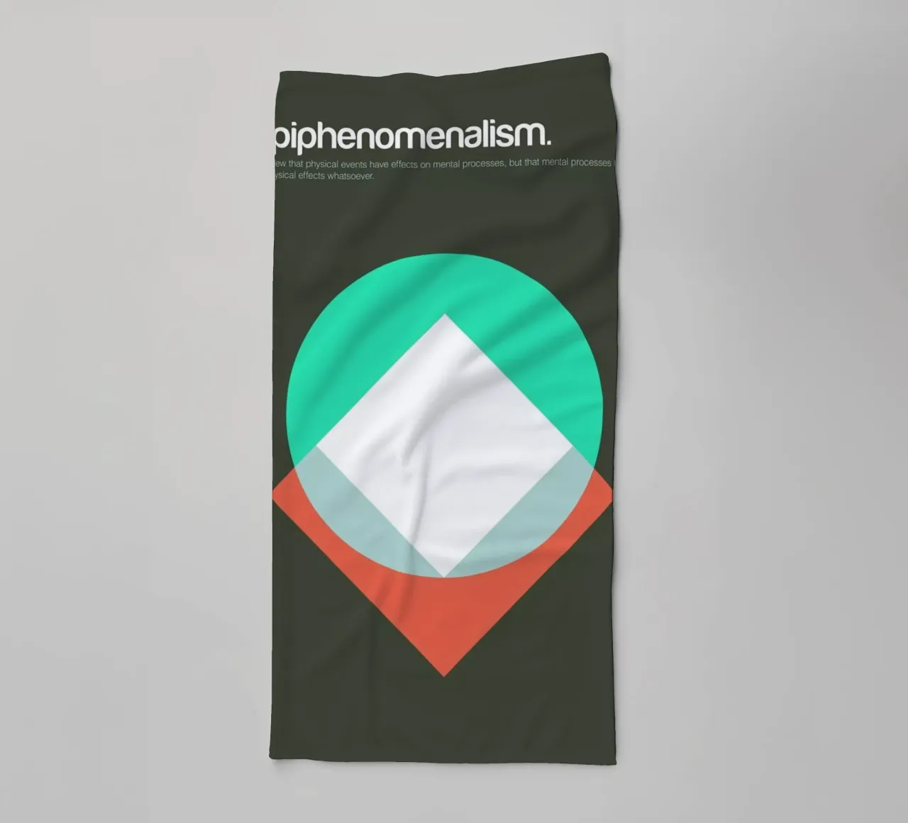 Epiphenomenalism Handtuch von Genís Carreras