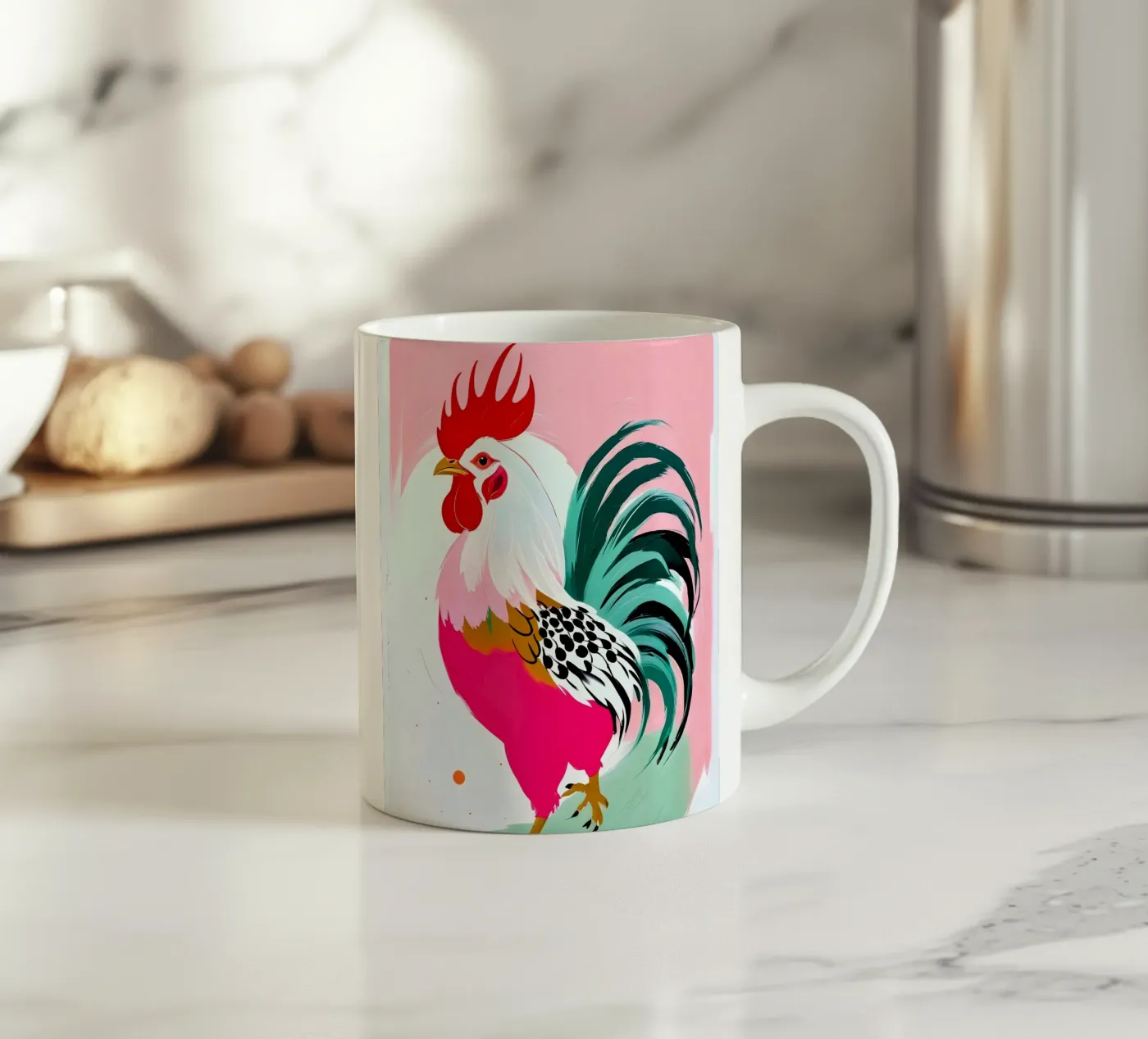Grid ceramic mug by 83oranges.com
