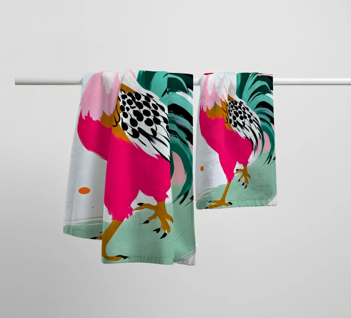 Grid towel by 83oranges.com