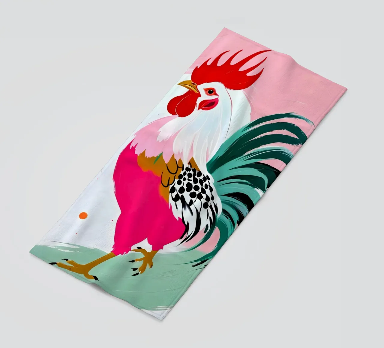 Rooster strandhanddoek van 83oranges.com