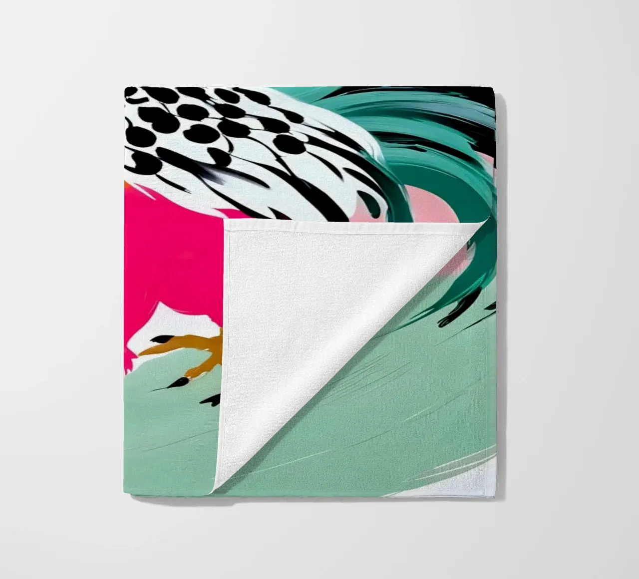 Rooster strandhanddoek van 83oranges.com